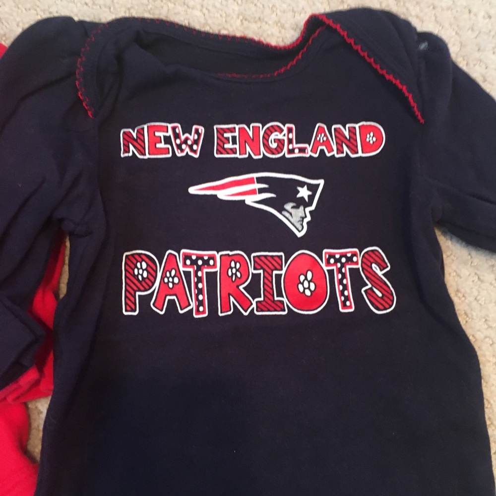 Patriots baby girl onesies - Picture 2 of 4